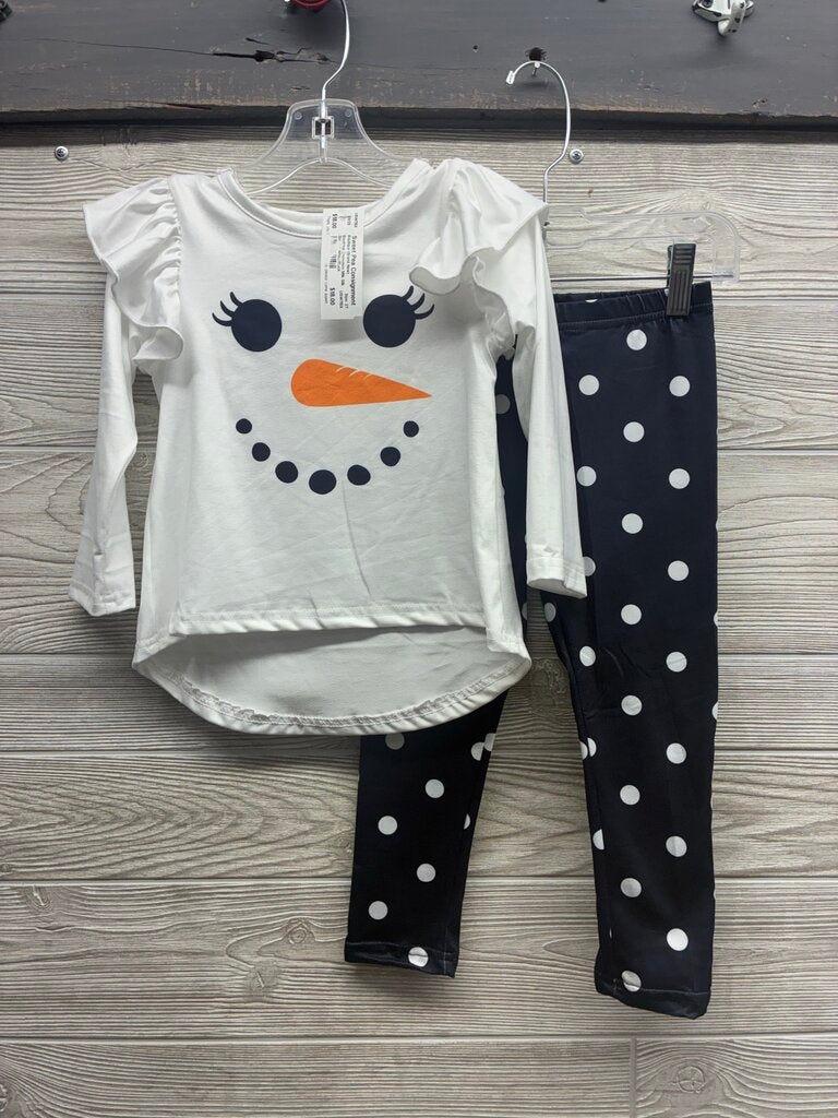 Snowman Milk Silk 2pc Set
