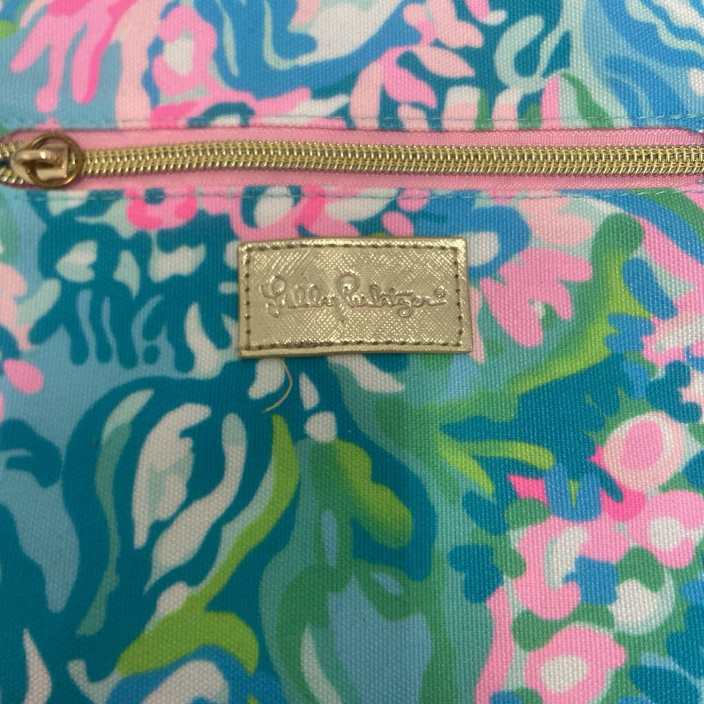 Aqua La Vista Drawstring Backpack
