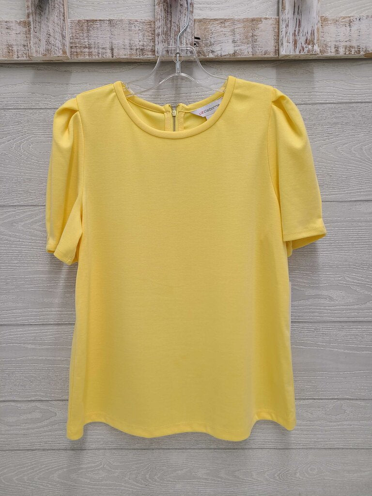 Womens Tulip Sleeve Zipper Top *NEW*