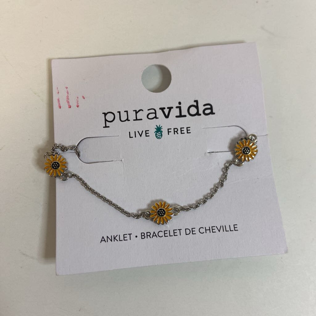 Bracelet with Sunflower Charms *NEW*