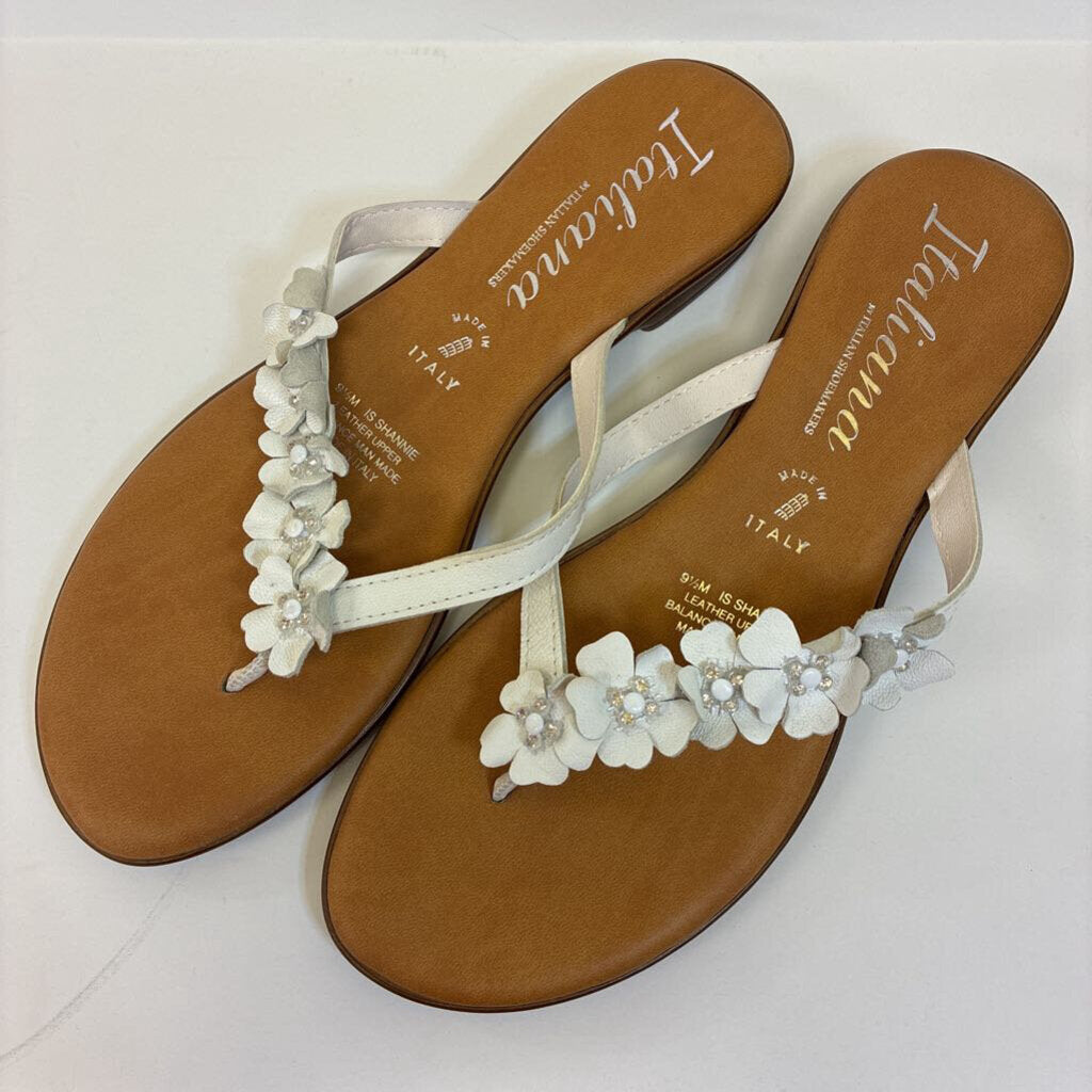 Womens Flower Strap Flip-Flops *NEW*
