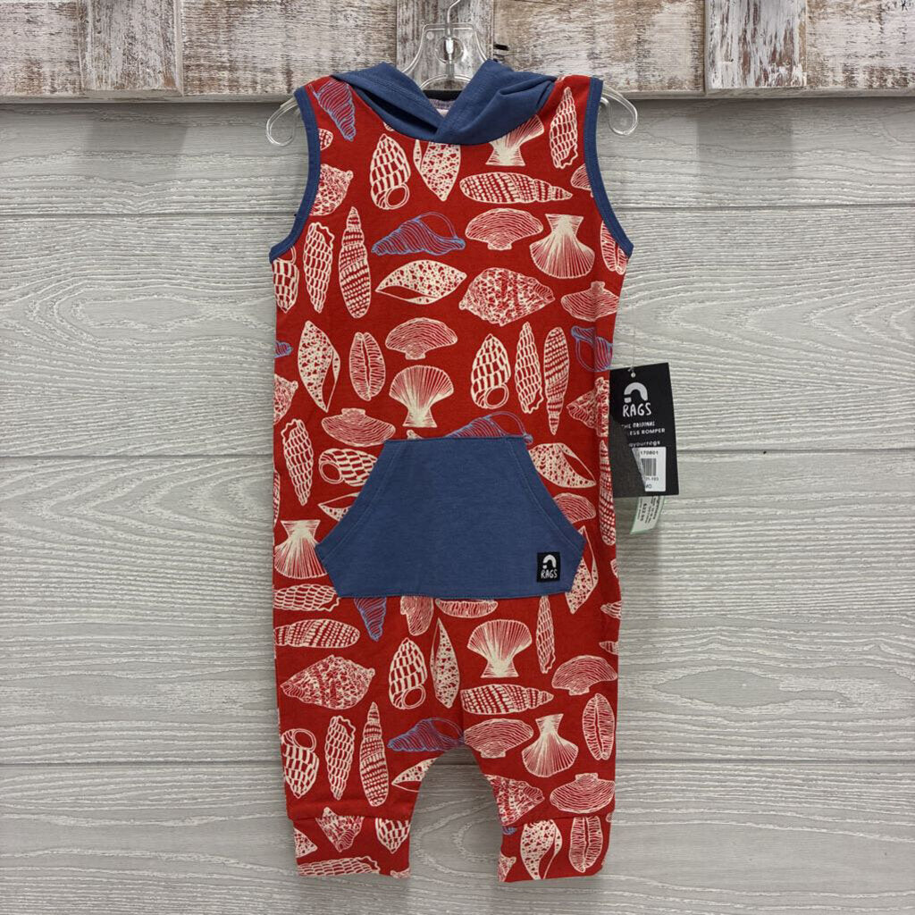 Boys Hooded Shortall Romper *NEW*