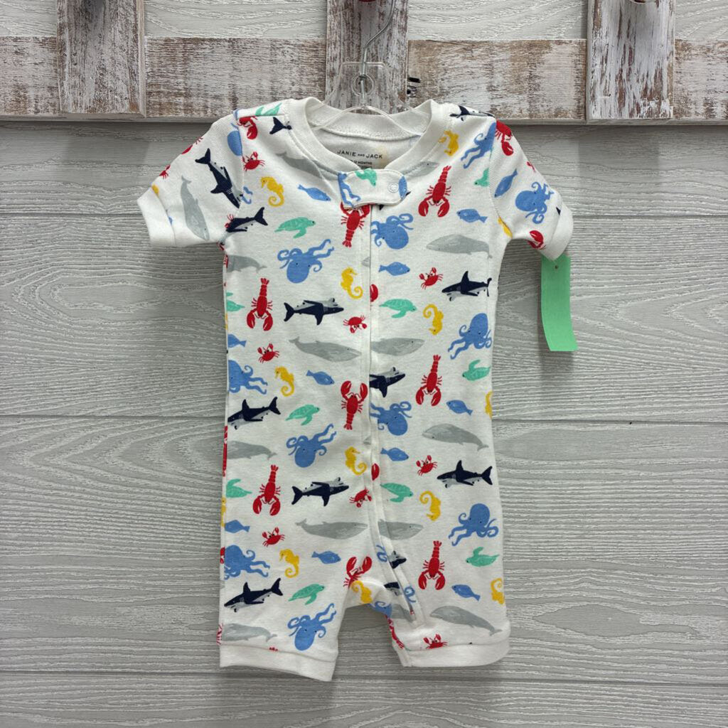 Boys Shortie Gymmies Pajamas