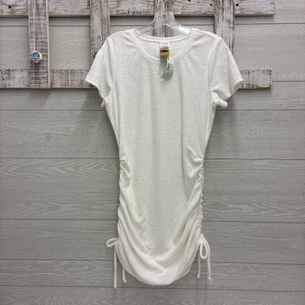 Womens Terry Ruched Cover-Up *NEW*