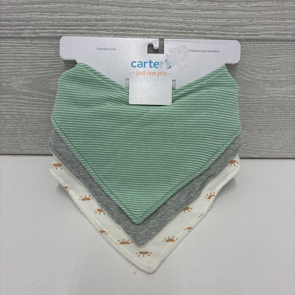 Boys 3-Pack Bandana Bibs *NEW*