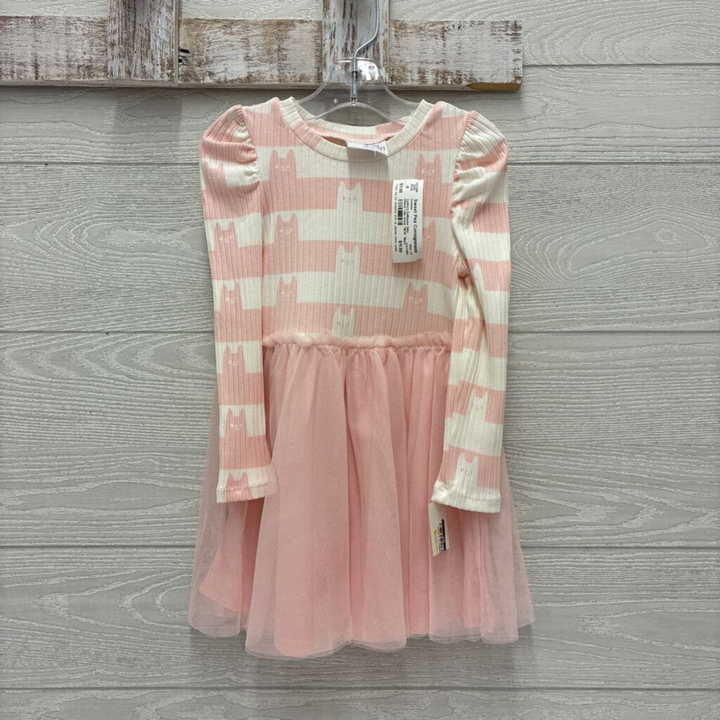 Girls Ribbed Tulle Dress *NEW*