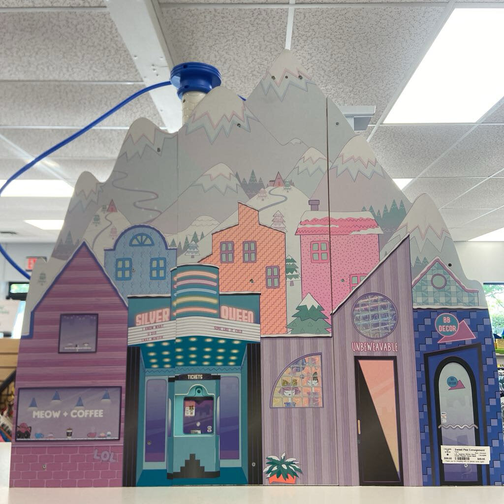 Winter Disco Chalet Playset House