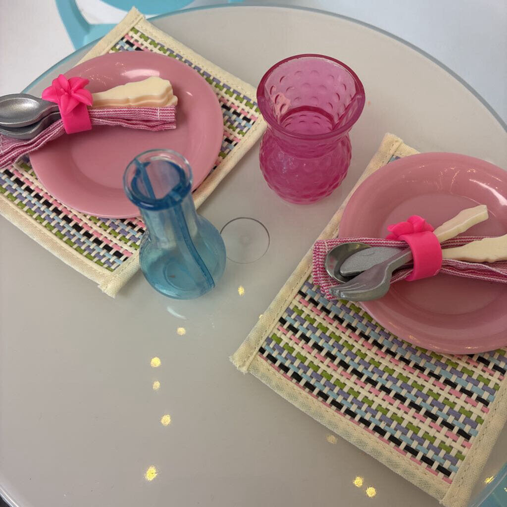 Table for Two Set for 18" Dolls