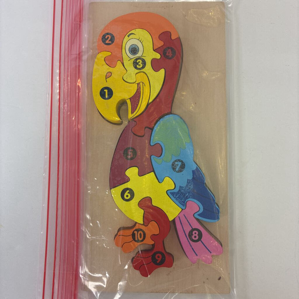 Wooden Puzzle Set - Bird