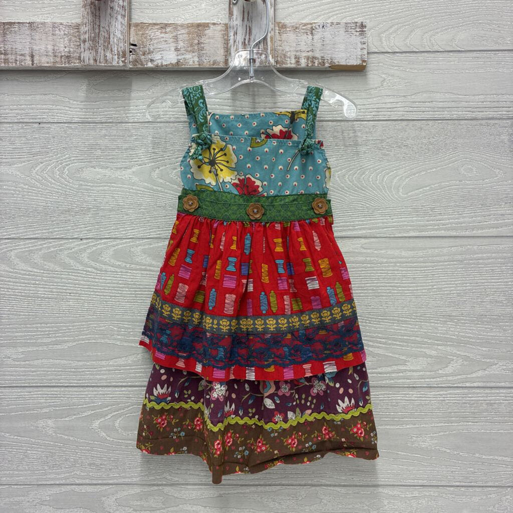 Girls Sewing Apron Dress