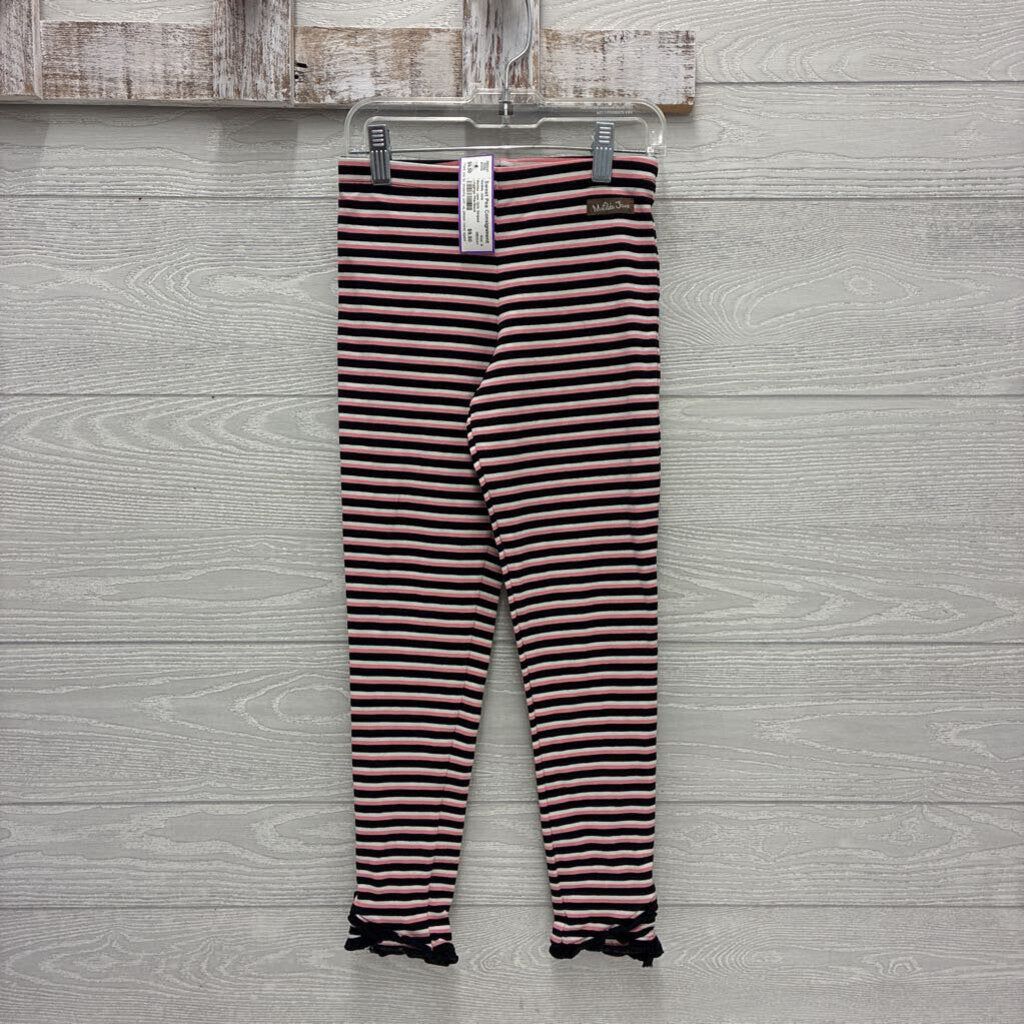 Girls Striped Leggings