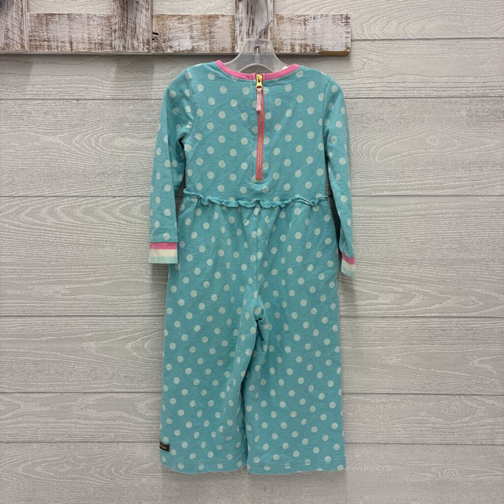 Girls Polka-Dot Jumpsuit