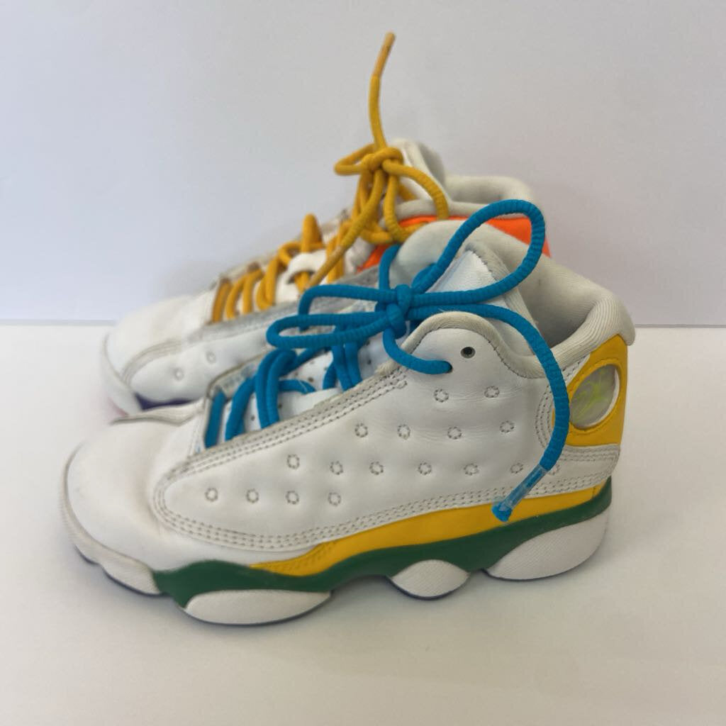 Boys Retro Playground Hi-Top Sneakers