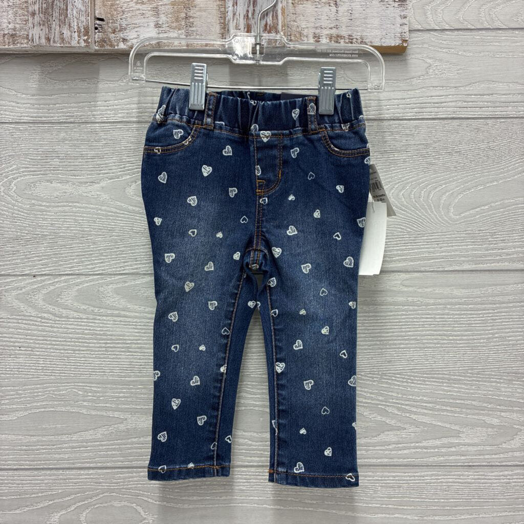 Girls Heart Print Jeans *NEW*
