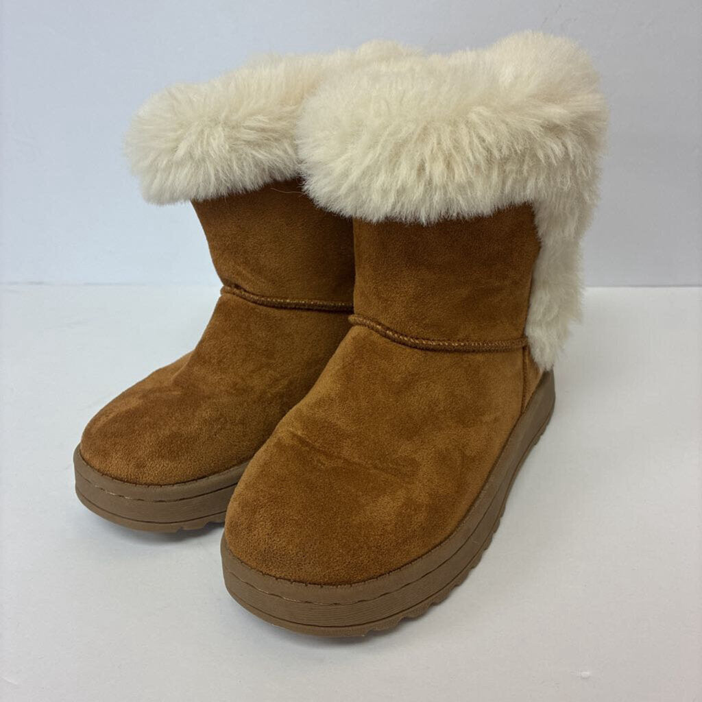 Girls Faux Fur Lined Boots