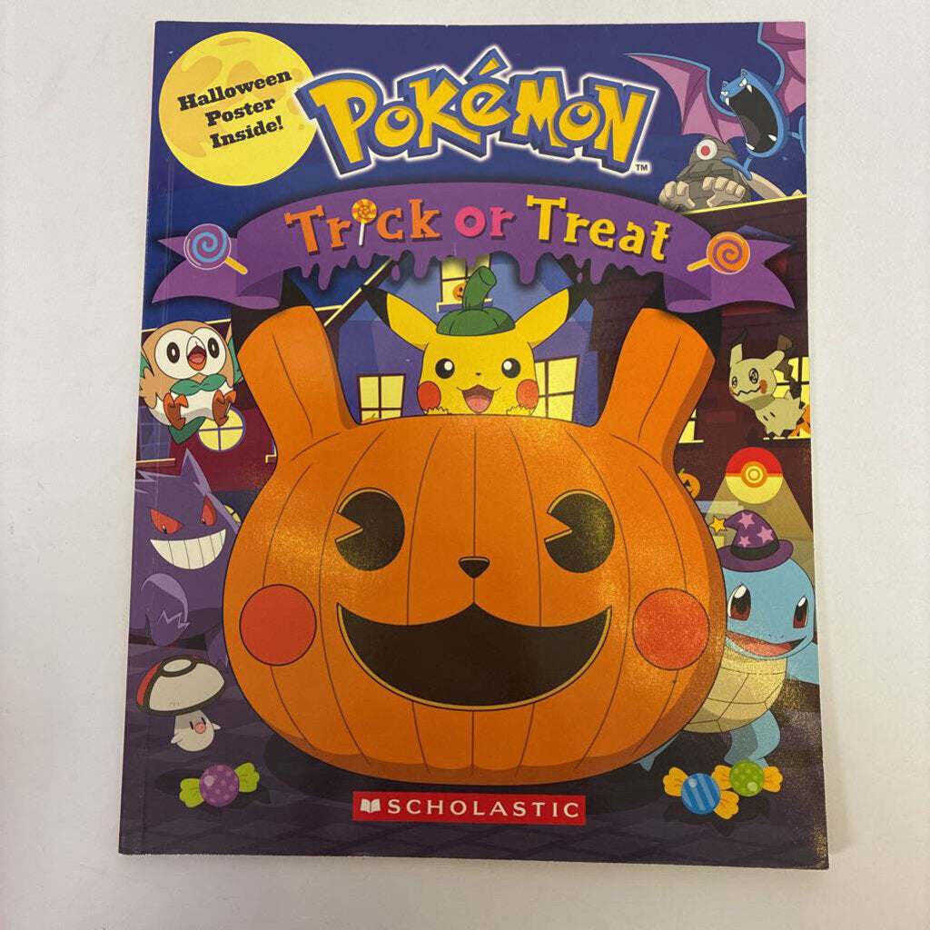 Pokemon Trick or Treat Book