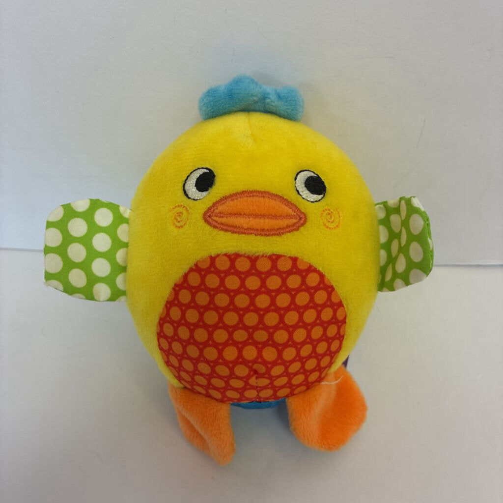 Plush Chick Rattle Toy
