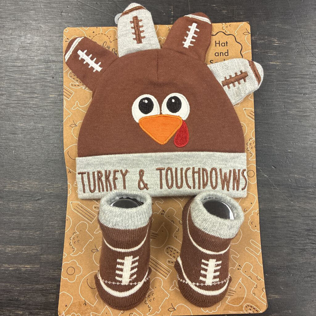 Turkey Hat & Booties Set *NEW*