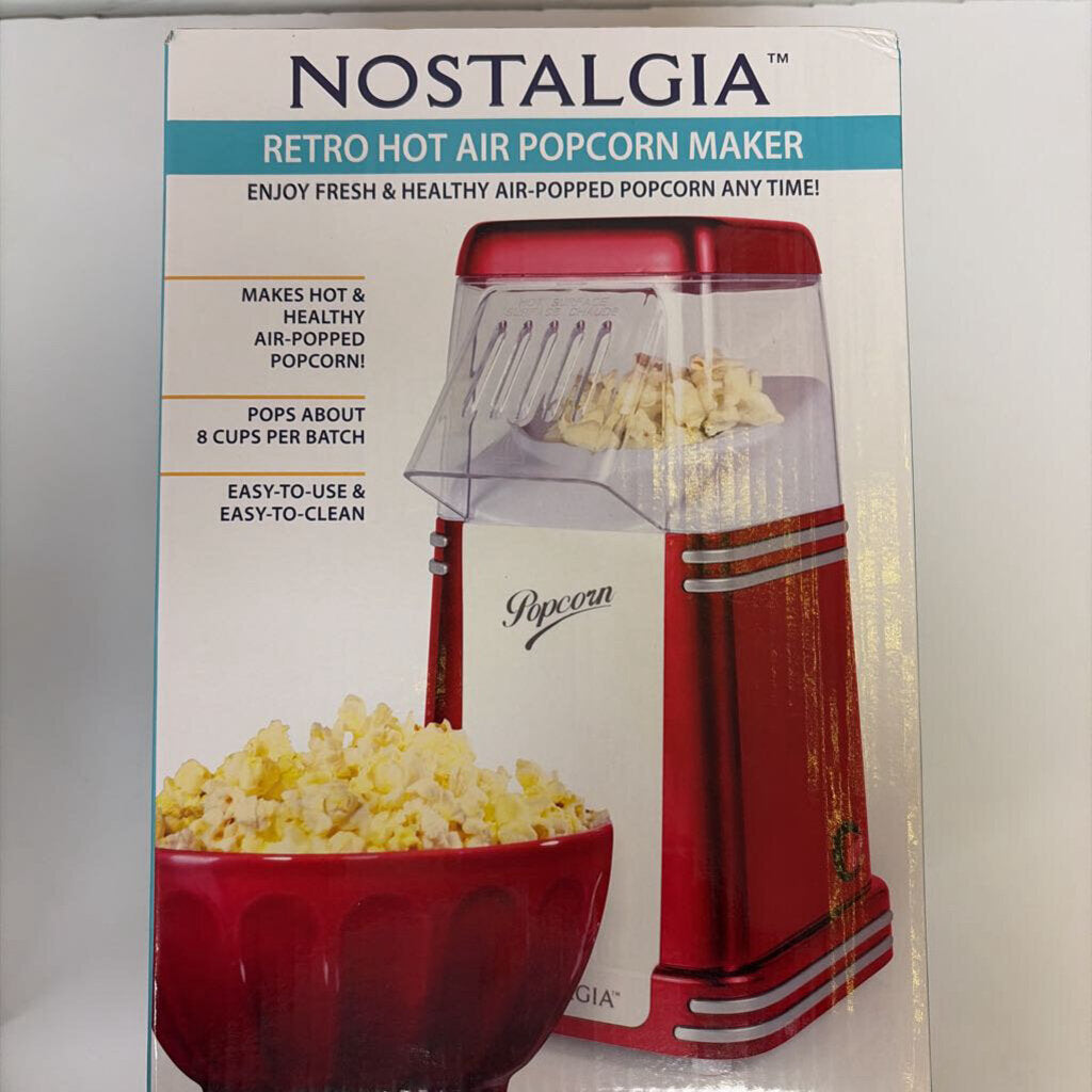 Retro Hot Air Popcorn Maker *NEW*