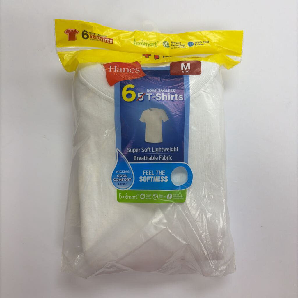 Boys Tagless T-Shirts - Set of 6 *NEW*