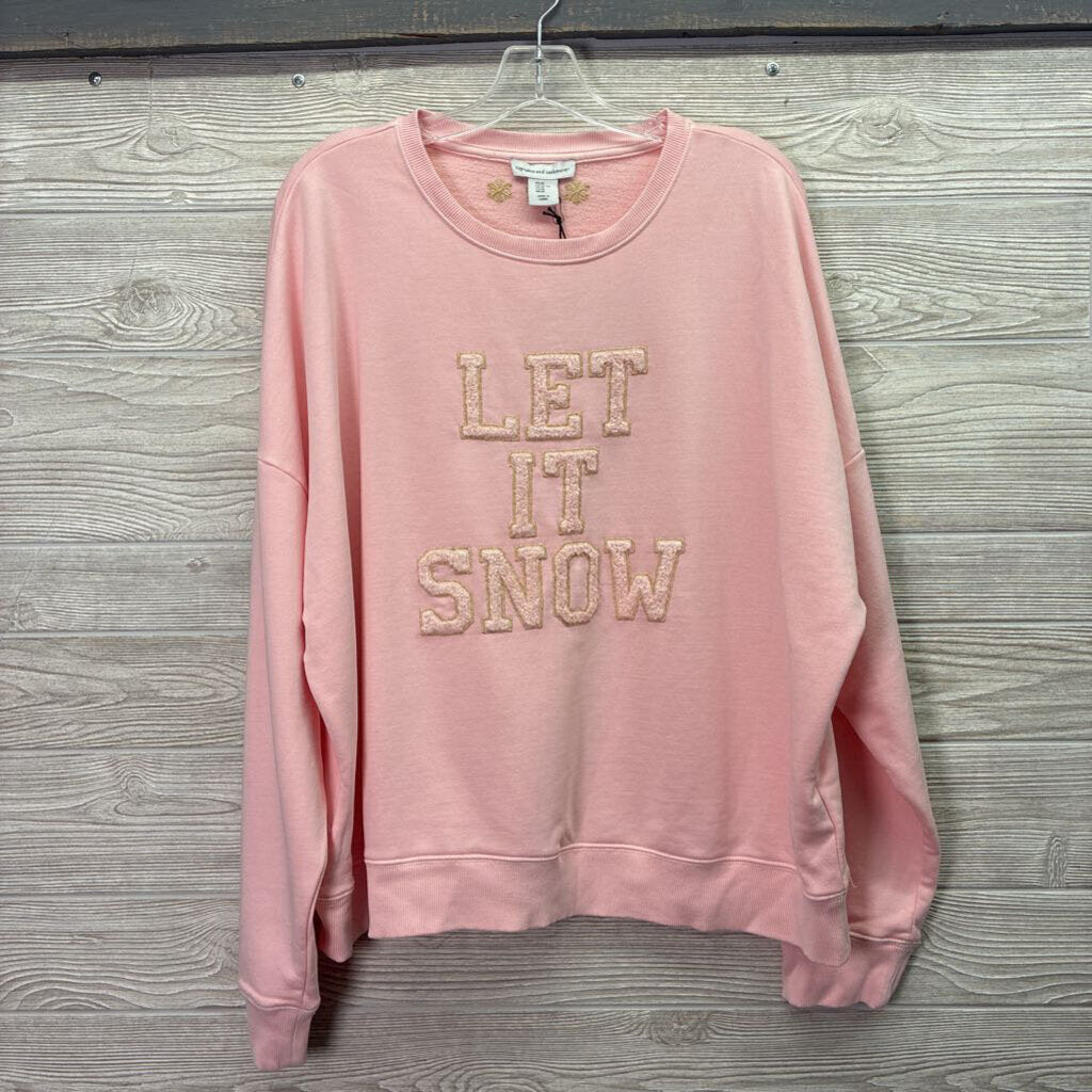 Womens Chenille Patch Crew *NEW*