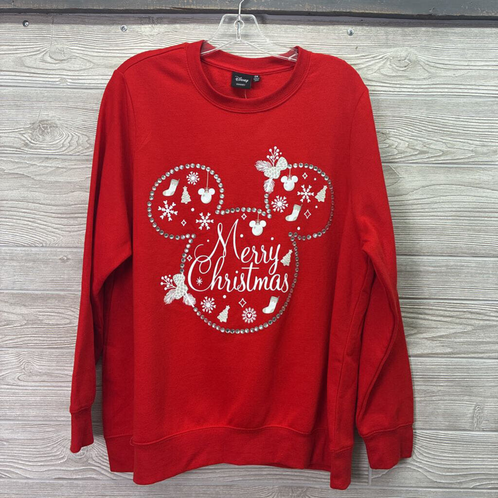 Womens Rhinestone Mickey Crew *NEW*