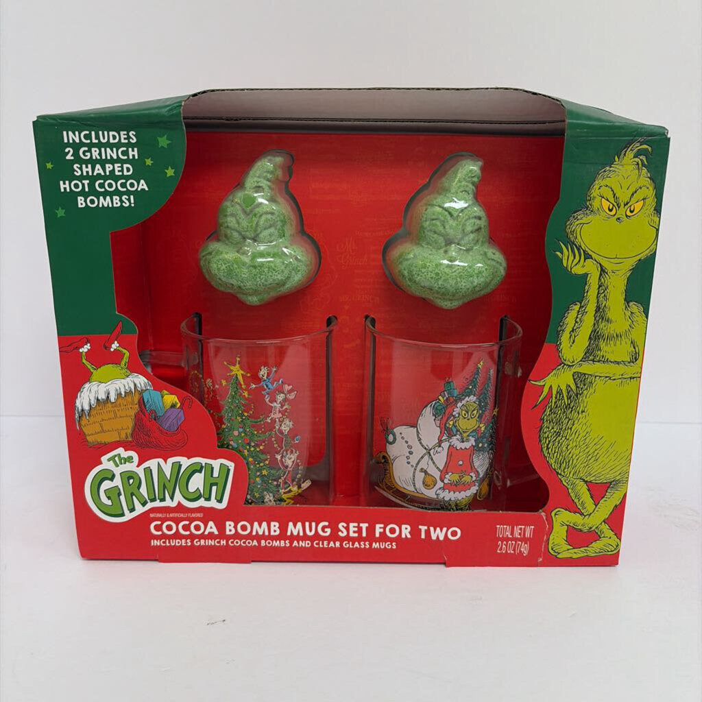 The Grinch Cocoa Bomb Mug Set *NEW*