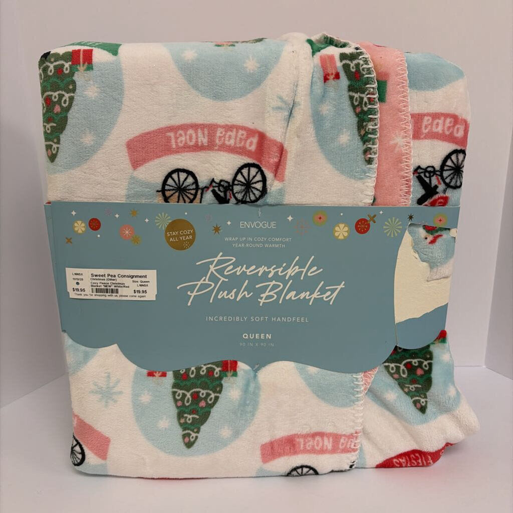 Cozy Fleece Christmas Blanket *NEW*