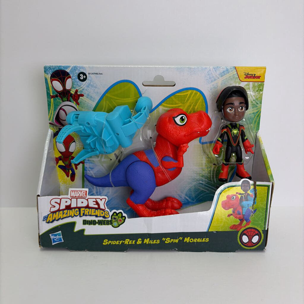 Spidey-Rex & Miles Spin Morales *NEW*