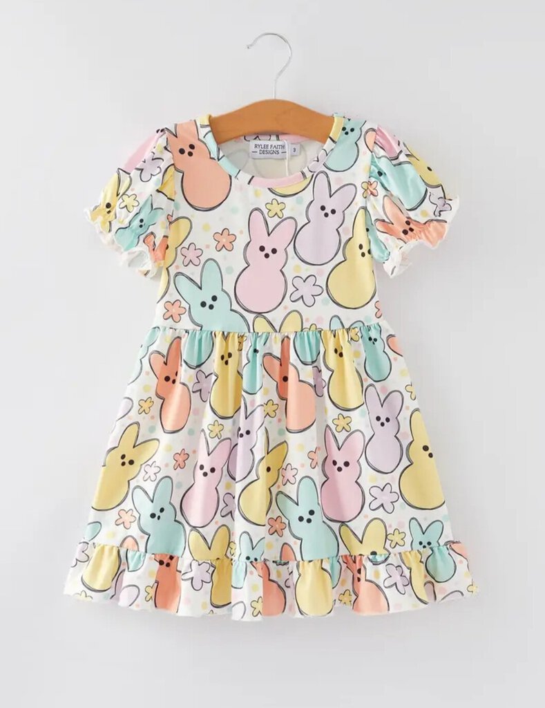 Peeps Bunny Milk Silk Dress