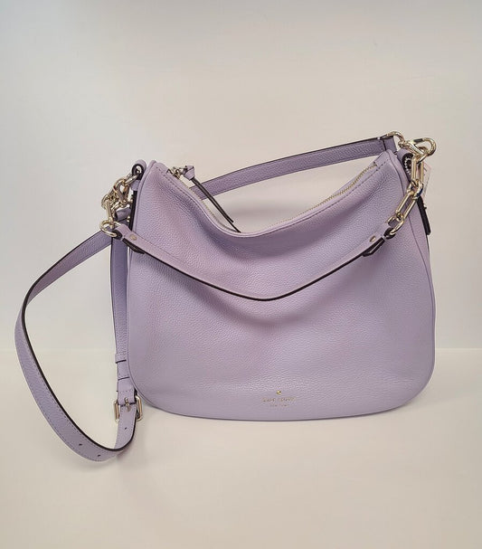 Pebbled Leather Crossbody
