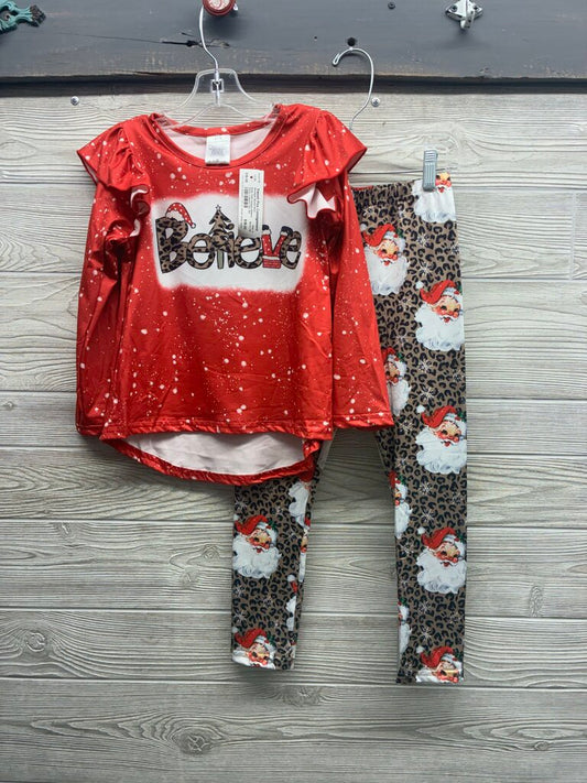 Believe Santa Leopard 2pc Set
