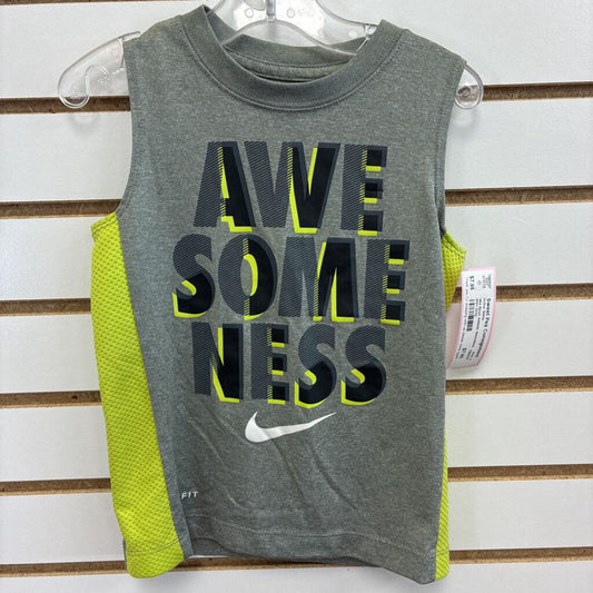 Boys Athletic Sleeveless Shirt