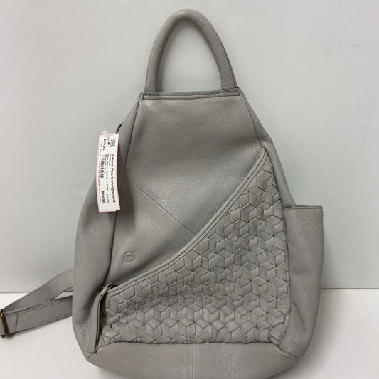 Milport Woven Leather Backpack