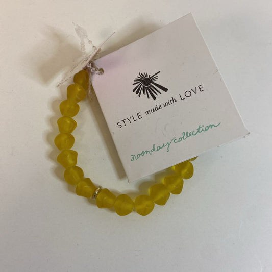 Glass Bead Stretch Bracelet