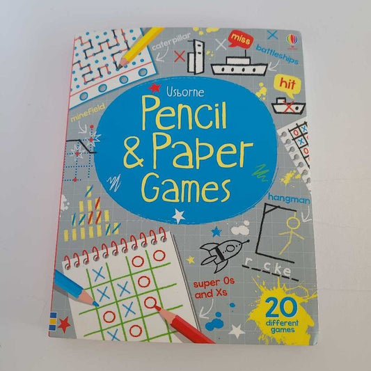 Usborne Pencil & Paper Games