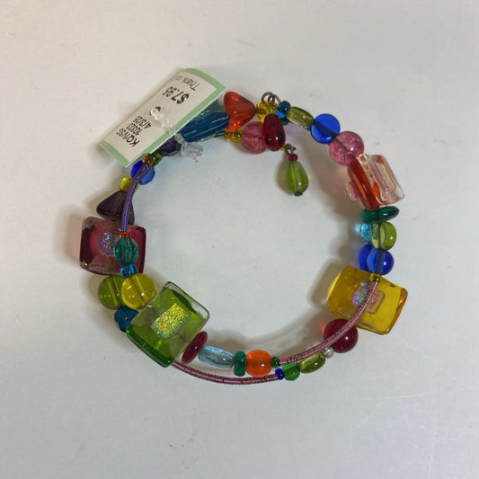 Glass Bead Wire Bracelet