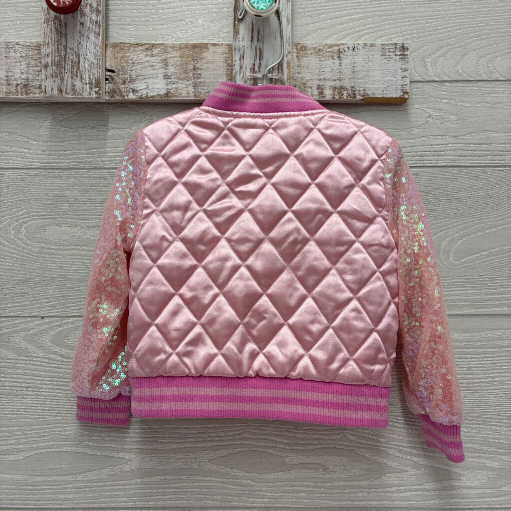Girls Quilted Princess Jacket