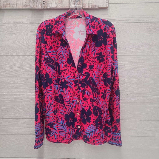 Womens Tropical Print Shirt