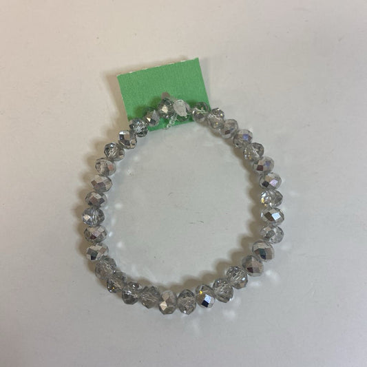 Faceted Glass Bead Bracelet