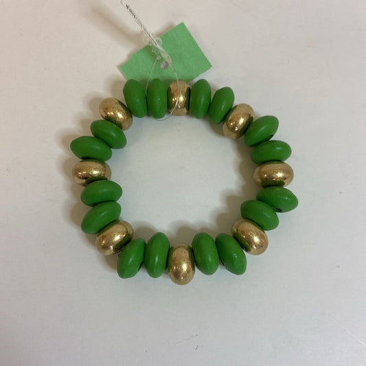 Wooden Bead Stretch Bracelet