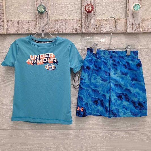 Boys Swim Shirt & Trunks Set