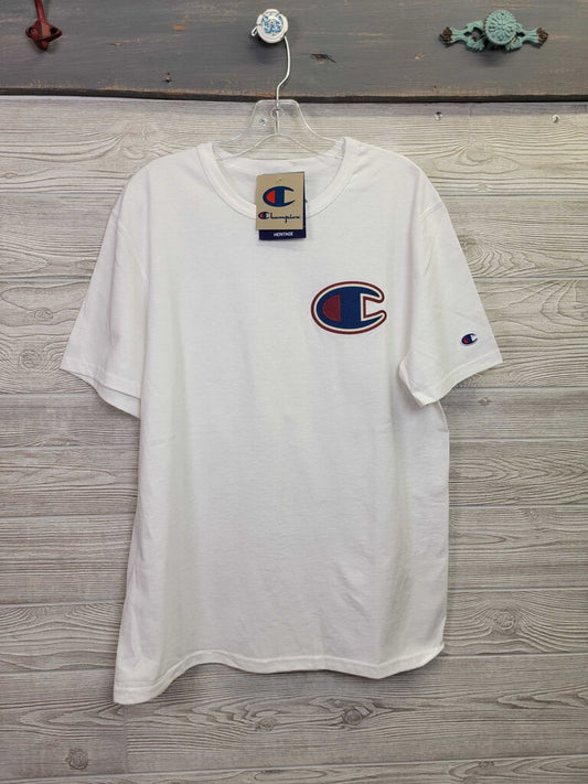 Mens Embroidered Logo Tee Shirt *NEW*