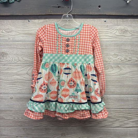 Girls Ornament Ball Dress