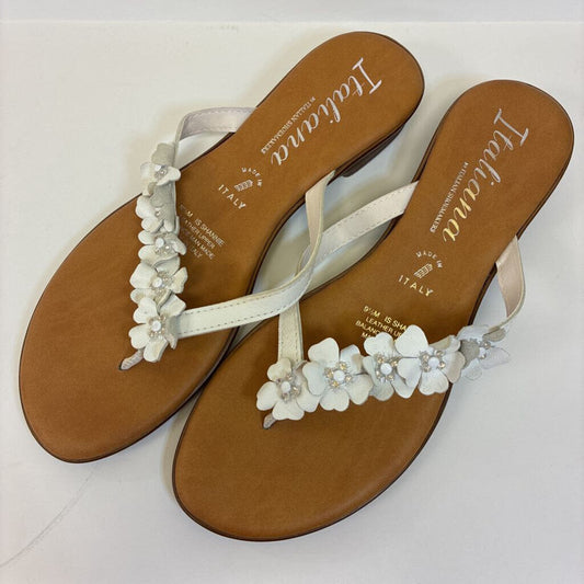 Womens Flower Strap Flip-Flops *NEW*