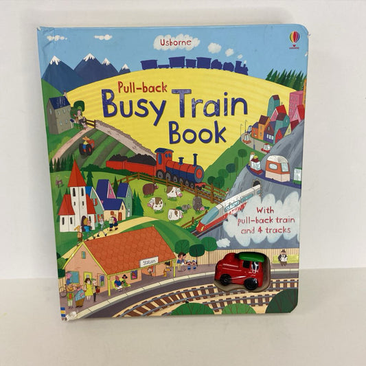 Usborne Pull-Back Busy Train Book