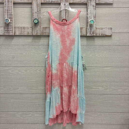 Womens Tiered Tie Dye Tunic