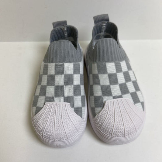 Boys Checkered Slip-On Sneakers