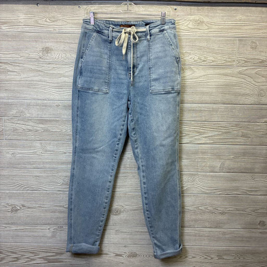 Womens Denim Jogger Pants