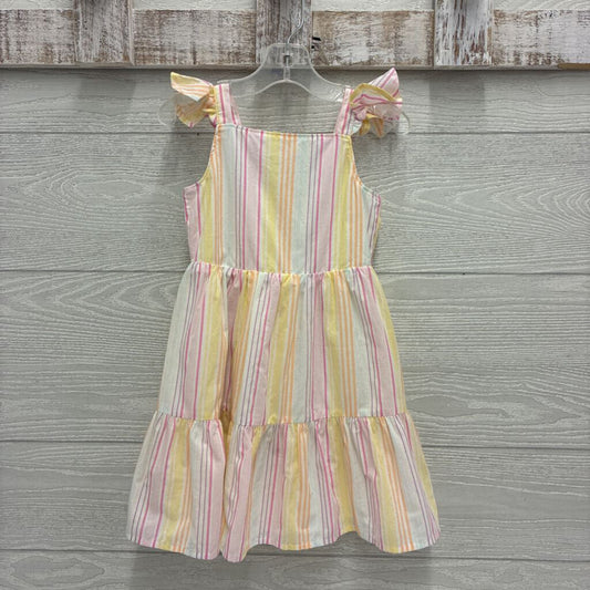 Girls Striped Sundress